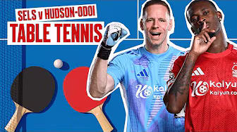 Hudson-Odoi & Sels FACE OFF In Table Tennis Battle! ๐