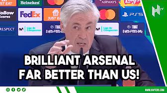 Arsenal FAR BETTER than us! Ancelotti on UCL exit & Real Madrid future