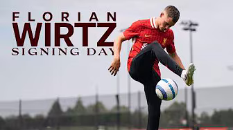 Florian Wirtz: Signing Day | Liverpool FC