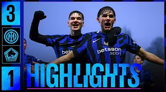 LA PRIMAVERA VOLA AGLI OTTAVI βοΈ | INTER-LILLE 3-1 | YOUTH LEAGUE π€π