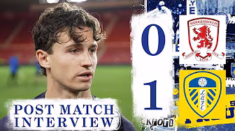 “We had to grind it out” | Brenden Aaronson | Middlesbrough 0-1 Leeds United
