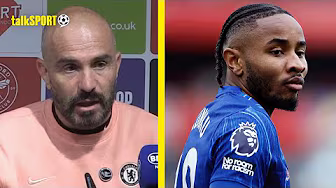 "Not A Lack Of Effort!" Enzo Maresca DEFENDS Christopher Nkunku After Goalless Brentford Draw!