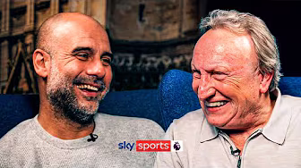 "Don't tell Jose!" 👀 | Pep Guardiola meets Neil Warnock 🤣