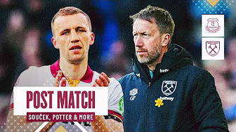 “Can Take The Positives” | Souček, Potter & Mavropanos | Post Match Reactions | Everton v West Ham