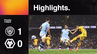 Narrow defeat at City | Manchester City 1-0 Wolves | Highlights