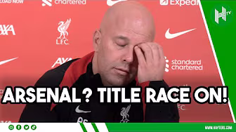 NOT WORRIED about Arsenal | Arne Slot on Premier League title race