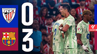 ATHLETIC CLUB 0 vs 3 FC BARCELONA | LALIGA 2024/25 MD38 🔵🔴