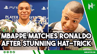 Mbappe equals Cristiano Ronaldo RECORD after STUNNING hat-trick for Real Madrid against Man City