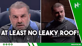 LEAKY ROOF at Old Trafford! | Ange Postecoglou SYMPATHISES with Ruben Amorim at Man United