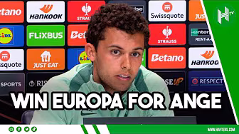 SHUT UP critics and win it for ANGE | Brennan Johnson | Tottenham v Frankfurt