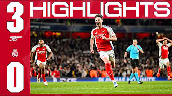 A SPECIAL NIGHT IN N5! | Arsenal vs Real Madrid (3-0) | UCL Highlights | Rice (2) and Merino ๐