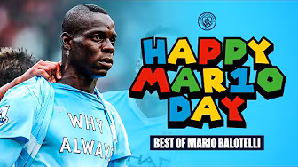 HAPPY MARIO DAY! | Some of Mario Balotelli's greatest goal involvements in a City shirt...