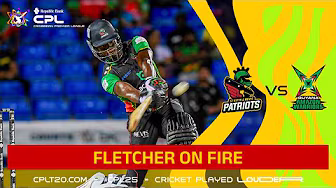 Andre Fletcher's FANTASTIC Innings vs Guyana! | CPL 2025