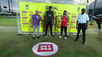 Your Sky365 Coin Toss for St Kitts & Nevis Patriots and Guyana Amazon Warriors! | CPL 2025