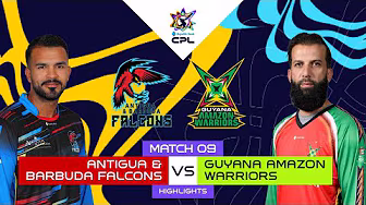 Highlights | Antigua And Barbuda Falcons vs. Guyana Amazon Warriors | CPL 2025