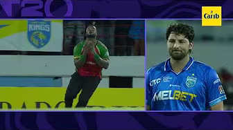 Romario Shepherd Takes BRILLIANT Catch to Dismiss Tim David! | CPL 2025