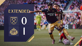 Sunderland 3-0 West Ham United | Premier League Extended Highlights
