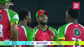 Jediah Blades' MEMORABLE First Wicket! | CPL 2025