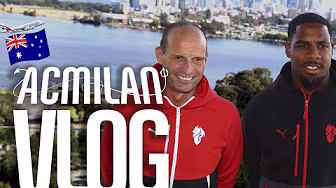 Rossoneri in Tour | Il Vlog da Perth ✈🇦🇺 |  ‪@emirates‬