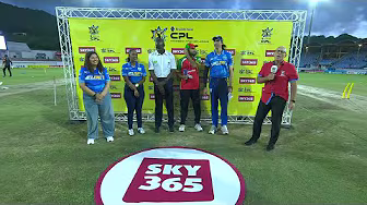 Your Sky 365 Coin Toss is Here for Saint Lucia Kings and Guyana Amazon Warriors | CPL 2025