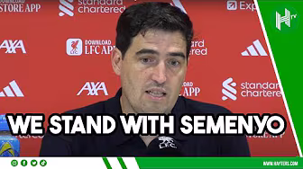 SHAME | Andoni Iraola on racist abuse aimed at Semenyo