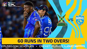 Guyana SMASH 60 Runs in TWO Overs! | CPL 2025