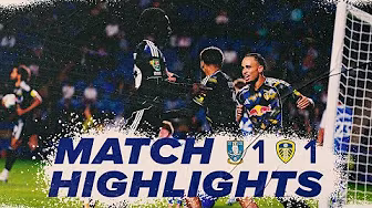Sheffield Wednesday 1-1 Leeds United (3-0 on penalties) | Carabao Cup second round