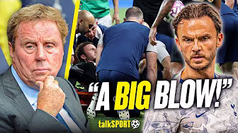 Harry Redknapp REACTS to James Maddison's injury and the departure of Heung-Min Son at Spurs!