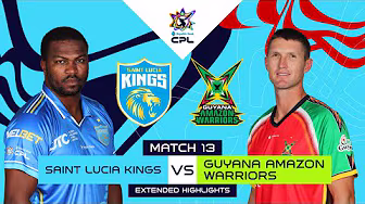Extended Highlights | Saint Lucia Kings vs Guyana Amazon Warriors | CPL 2025