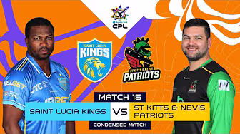 Condensed Match | Saint Lucia Kings vs St Kitts and Nevis Patriots | CPL 2025
