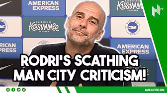 KIDS MISTAKES! Pep Guardiola on Rodri’s Man City criticism | Brighton 2-1 Man City