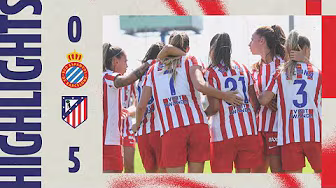 Highlights | RCD Espanyol 0-5 Atlético de Madrid Femenino