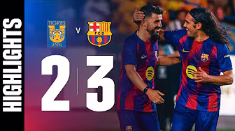 HIGHLIGHTS | TIGRES LEYENDAS 2 vs 3 BARÇA LEGENDS | FC Barcelona 🔵🔴