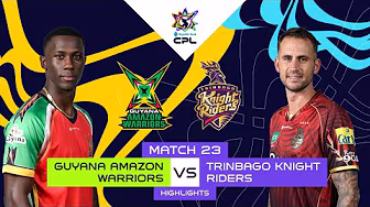 Highlights | Guyana Amazon Warriors vs Trinbago Knight Riders  | CPL 2025