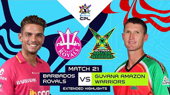 Extended Highlights | Barbados Royals vs Guyana Amazon Warriors | CPL 2025