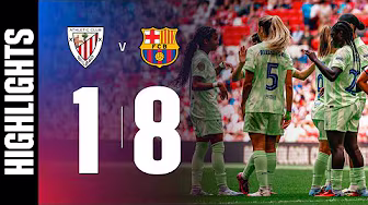 LIGA F | ATHLETIC CLUB 1 vs 8 FC BARCELONA 🔵🔴