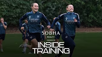 TARGET PRACTICE 🎯 | INSIDE TRAINING | Arsenal prepare for first away game of the new season