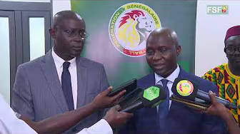 FR_Cérémonie de passation de service entre Me Augustin Senghor et Abdoulaye Fall