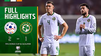 HIGHLIGHTS | Armenia 2-1 Ireland | FIFA World Cup 26 Qualifier