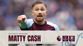 Matty Cash on draw away at Everton | POST MATCH