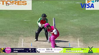 Amy Hunter Takes BRILLIANT Catch Behind! | CPL 2025