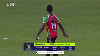 Shamar Joseph's ELECTRIC Full Spell vs Barbados! | CPL 2025