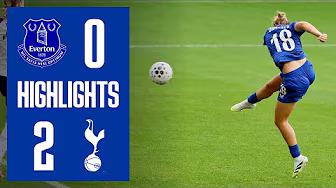 EVERTON 0-2 TOTTENHAM HOTSPUR | WSL highlights