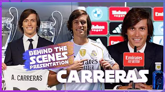 BEHIND THE SCENES with Álvaro Carreras | Real Madrid