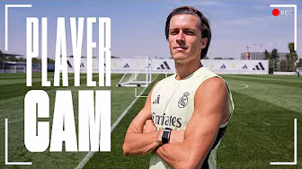 WATCH HIM TRAIN | Álvaro Carreras PLAYER CAM | Real Madrid