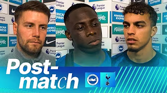 POST-MATCH | Hurzeler, Minteh And Ayari | Brighton v Spurs