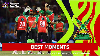 Guyana Amazon Warriors' GREATEST Moments from CPL 2025!