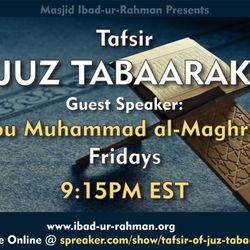01 Fridays: Tafsir Juz Tabaarak