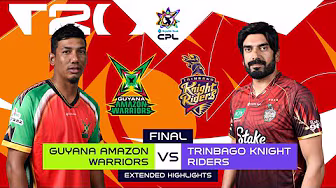 Extended Highlights | Guyana Amazon Warriors vs Trinbago Knight Riders | CPL 2025 Final