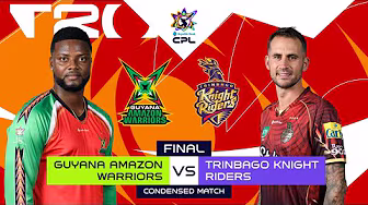 Condensed Match | Guyana Amazon Warriors vs Trinbago Knight Riders | CPL 2025 Final